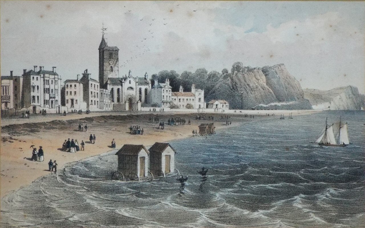 Lithograph - East Teignmouth Church